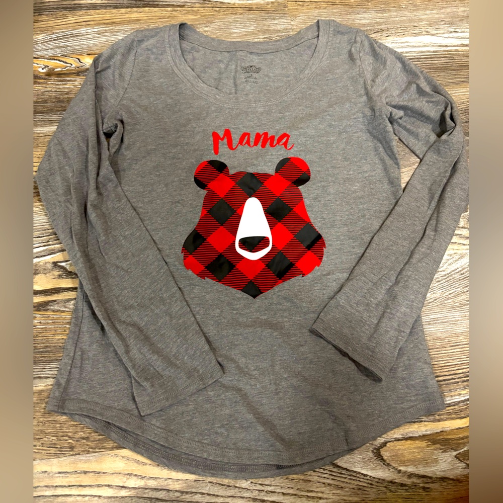 Target Wondershop Mama Bear Pj top